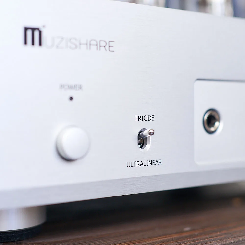 UPGRADED Muzishare X5 EL34 Vacuum Tube Integrated Amp with Headphone Out - Image 8