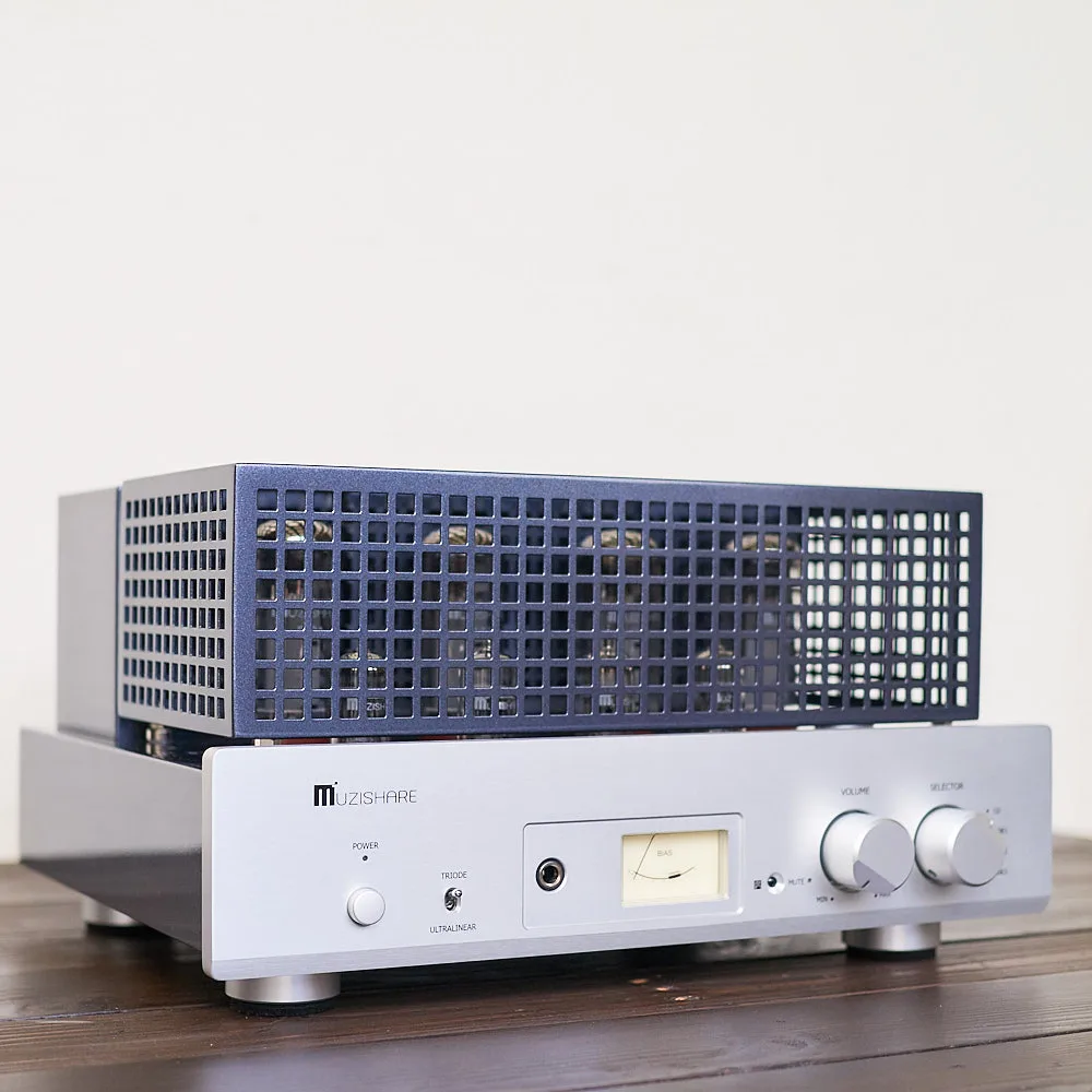 UPGRADED Muzishare X5 EL34 Vacuum Tube Integrated Amp with Headphone Out - Image 15
