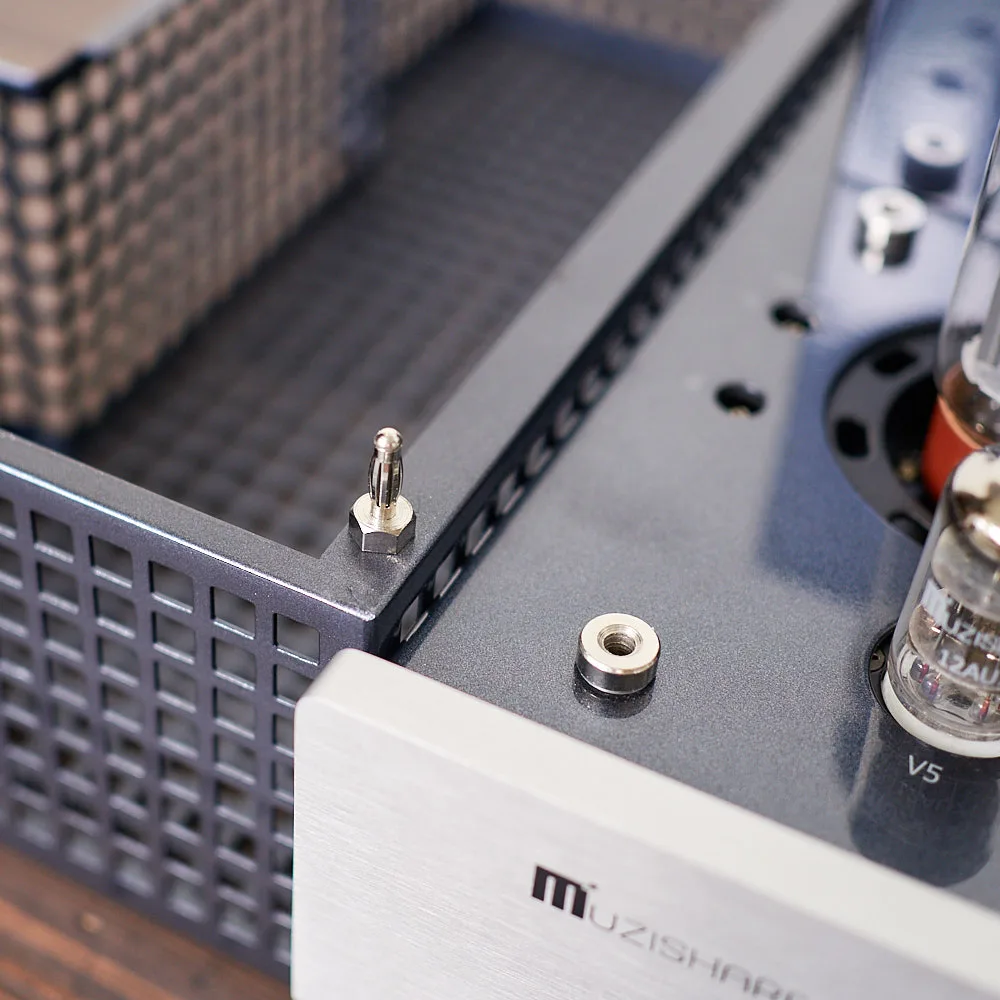 UPGRADED Muzishare X5 EL34 Vacuum Tube Integrated Amp with Headphone Out - Image 13