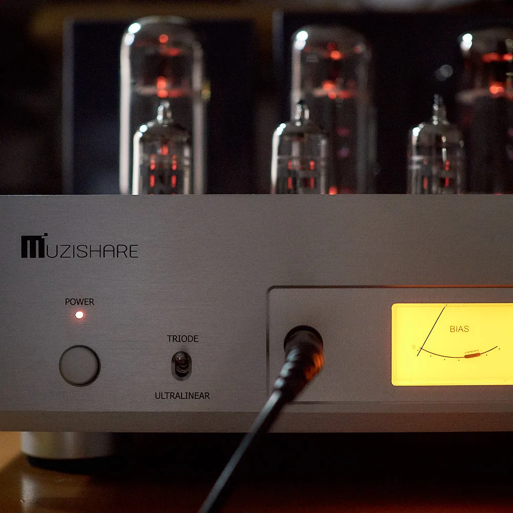 UPGRADED Muzishare X5 EL34 Vacuum Tube Integrated Amp with Headphone Out - Image 20