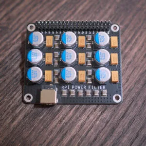 Raspberry Pi Power Conditioning Filter Add-on Hat for Outstanding Clean Power Supply Improving Dynamics and Transparency