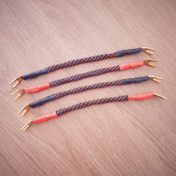 Gotham 10 AWG 2 x 2.5mm² High Purity OFC Twisted Speaker Jumper Cable Open, Detailed and Musical