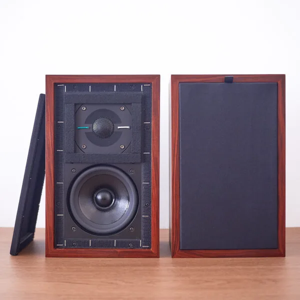 Anubis LS3/5A 2-way Speakers Remake Model with Upgraded Clarity CSA Caps Super Creamy and Forward Vocals
