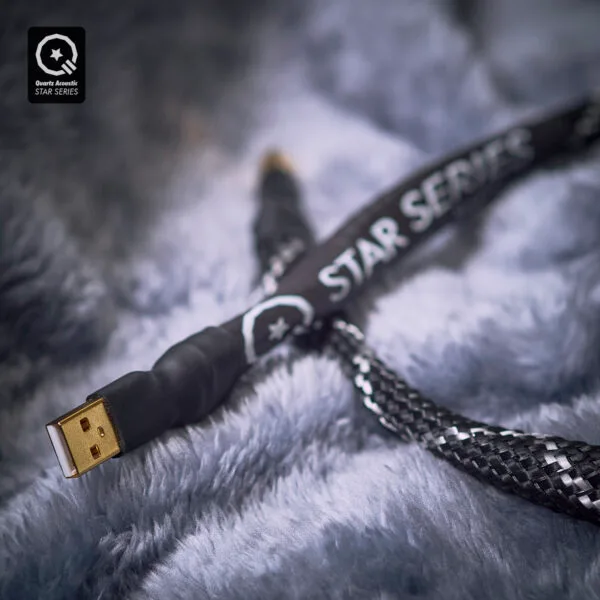 Gotham Star Series Isolated Rail USB Cable - Analogue, Full bodied and Huge sound with Thick Gold-plating USB Connectors - Image 2