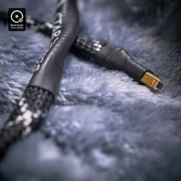 Gotham Star Series Isolated Rail USB Cable - Analogue, Full bodied and Huge sound with Thick Gold-plating USB Connectors - Image 3